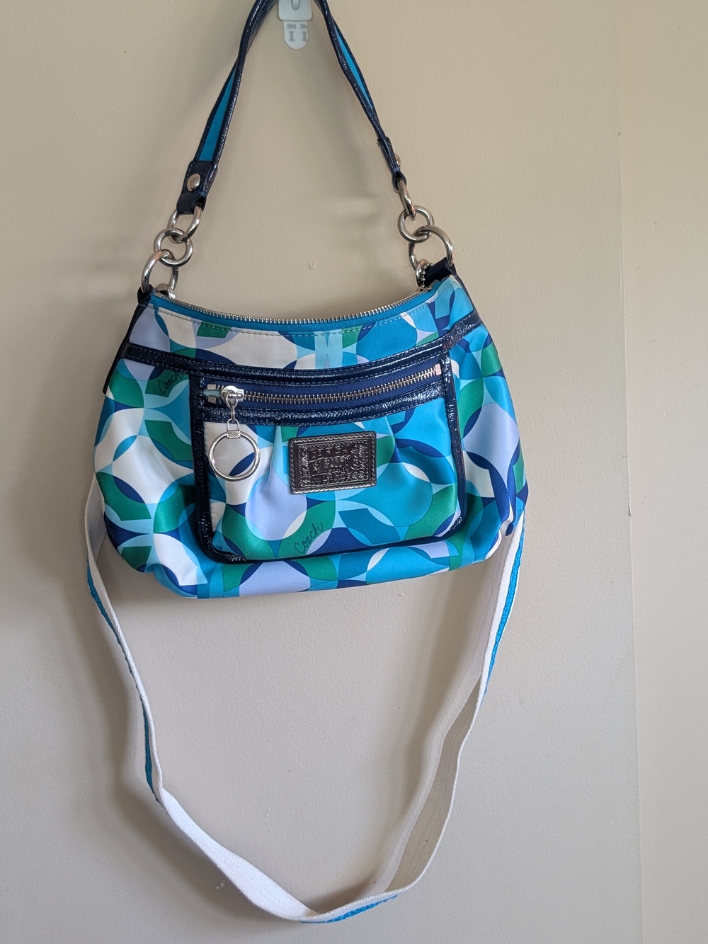 Coach Poppy Kaleidoscope Op Art Groovy Shoulder Bag From 2009